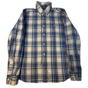 Nautica Men's Button-Down Long Sleeve Large